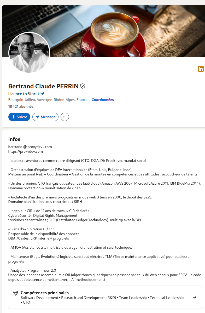 Profil LinkedIn